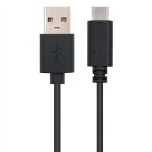 Nanocable USB 2.0 3A Type USB-C/M-A/M 2M
