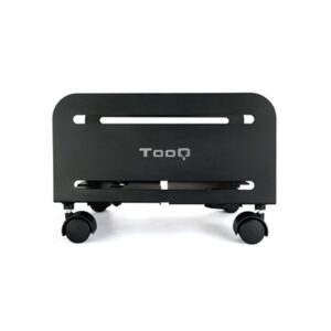 TooQ Black Floor CPU Stand with Wheels