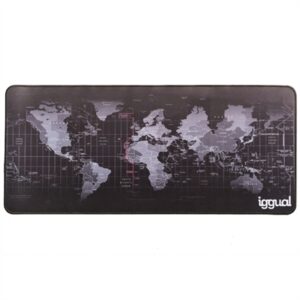 iggual XL World Map Mouse and Keyboard Mat