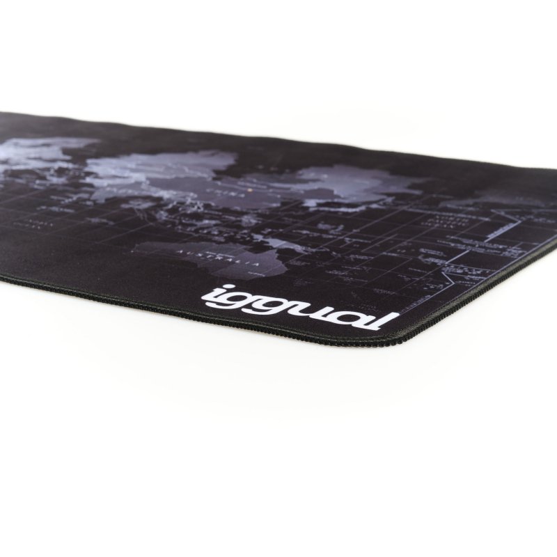 iggual XL World Map Mouse and Keyboard Mat iggual XL World Map Mouse and Keyboard Mat