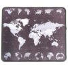 iggual World Map Mouse Pad 30x25 cm