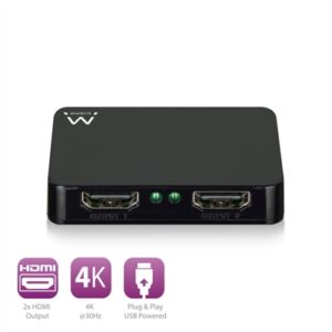 Ewent 4K HDMI 1x2 High Speed Splitter