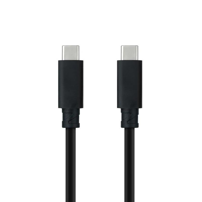 Cabo USB 3.1GEN2 5A USB-C/M-M 1,5 M Nanocable Cabo USB 3.1GEN2 5A USB-C/M-M 1,5 M Nanocable