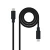Nanocable USB 3.1GEN2 5A USB-C/M to USB-C/M Cable 2 M