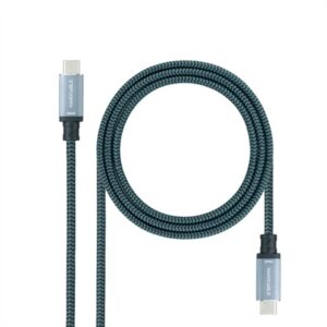 Nanocable USB 3.1GEN2 5A USB-C/M to USB-C/M Cable 2 M