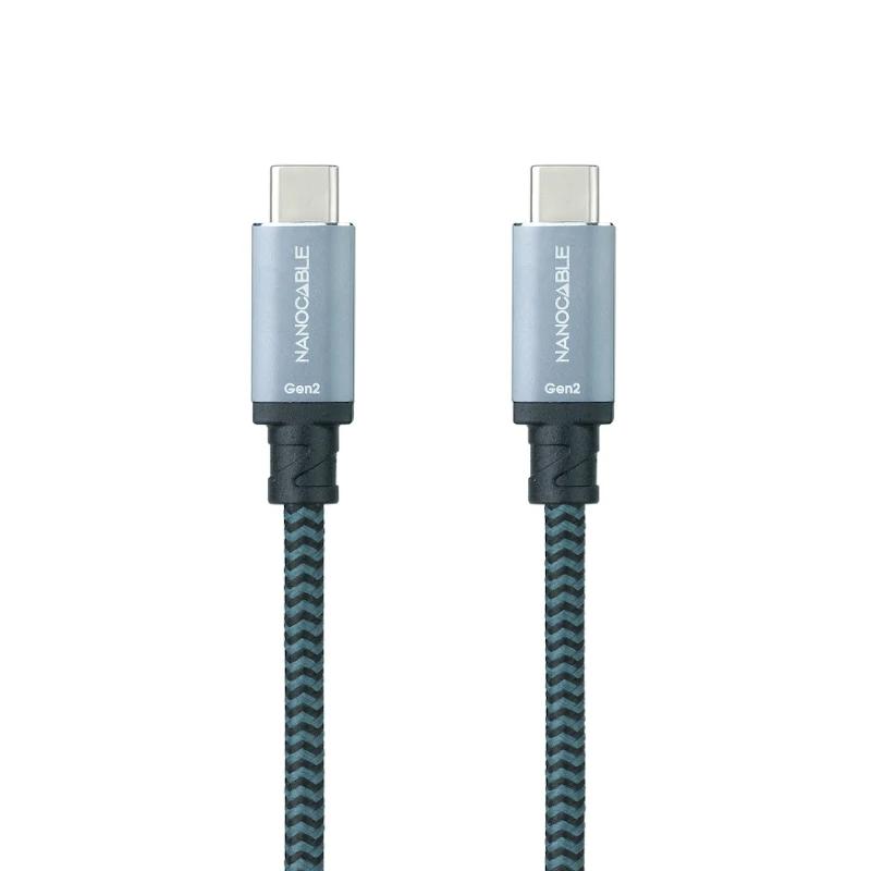 Nanocable USB 3.1GEN2 5A USB-C/M to USB-C/M Cable 2 M Nanocable USB 3.1GEN2 5A USB-C/M to USB-C/M Cable 2 M