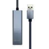 Aisens Conversor USB 3.0 Ethernet + 3 USB 3.0 cinza