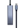 Aisens Conversor USB 3.1 Ethernet + 3 USB 3.0 cinza