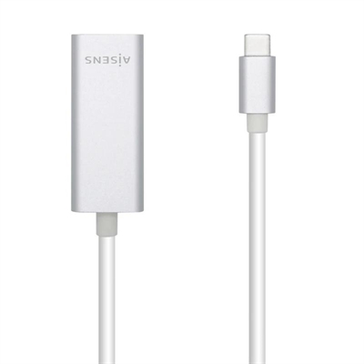Aisens Conversor USB3.1 Gen1/C para Ethernet 15Cm
