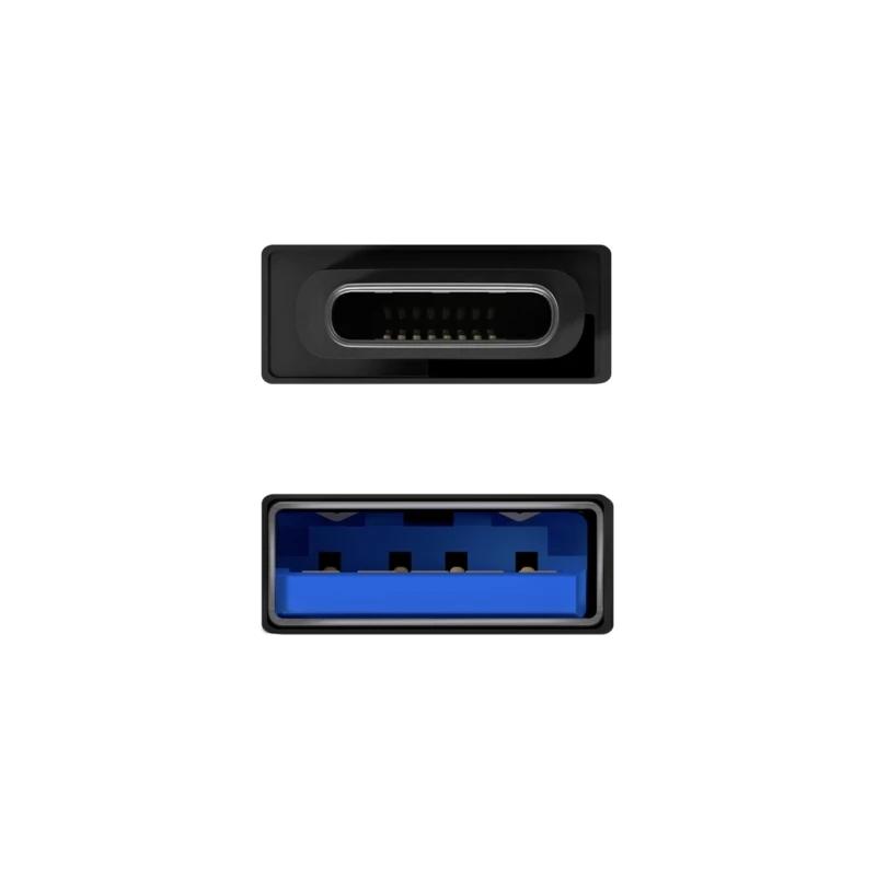 Aisens Mini USB 3.2 Gen1 3A Adapter CM-AH Black Aisens Mini USB 3.2 Gen1 3A Adapter CM-AH Black