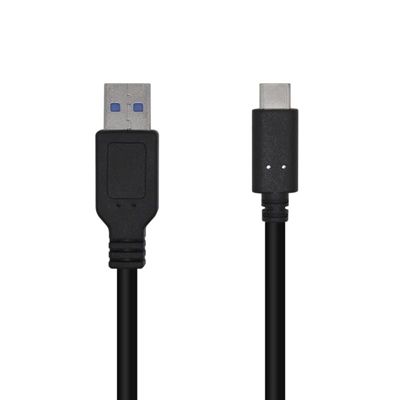 Aisens USB 3.1 Gen2 10G3A C/M-A/M Cable Black 1.5M