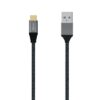 Cabo USB 3.1 Gen2 Alu 3A CM-AM Cinza 2.0M
