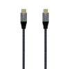 Cabo USB3.2 Gen2X2 5A E-Mark CM-CM Cinza 2M Aisens