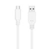 Nanocable USB 3.1 Gen2 USB-C/A 0.5M White