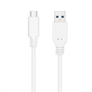 Nanocable USB 3.1 Gen2 USB-C/A 0.5M White