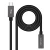 Nanocable USB 3.2 Gen2 USB-C M/M Cable 0.5 M Black