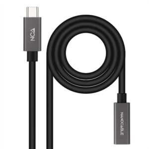 Nanocable USB 3.2 Gen2 USB-C M/M Cable 0.5 M Black