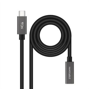 Nanocable USB 3.2 Gen2 USB-C M/M Cable 1 M Black