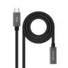 Nanocable USB 3.2 Gen2 USB-C M/M Cable 1.5 M Black