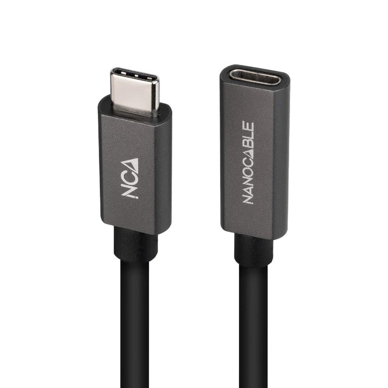 Nanocable USB 3.2 Gen2 USB-C M/M Cable 1.5 M Black Nanocable USB 3.2 Gen2 USB-C M/M Cable 1.5 M Black