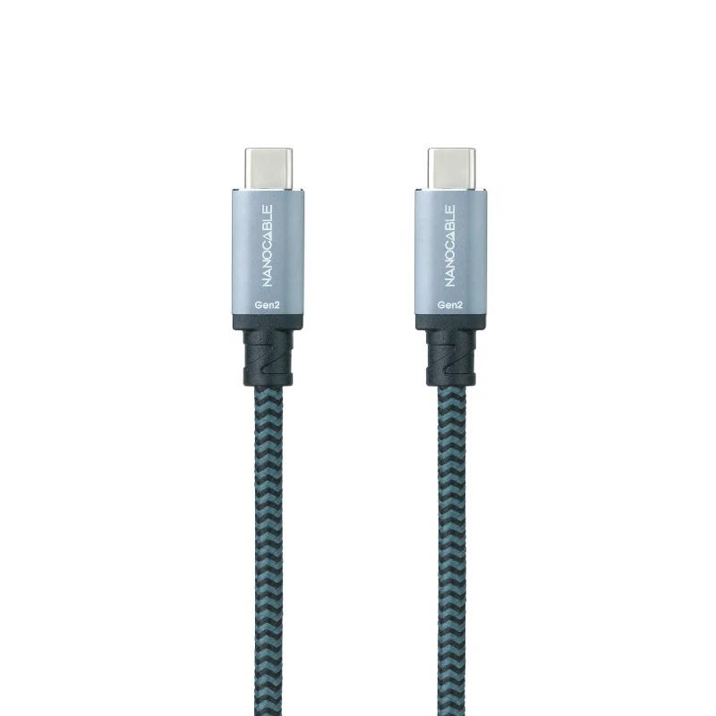 Nanocable USB 3.1GEN2 5A USB-C-M to USB-C-M Cable 3M Nanocable USB 3.1GEN2 5A USB-C-M to USB-C-M Cable 3M
