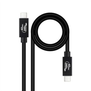 Nanocable USB4 Gen3x2 40Gbps 240W USB-C Cable 1.8M
