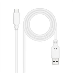Nanocable USB 2.0 3A USB-C to USB-C 0.5M White
