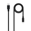Nanocable USB 2.0 3A USB-C-M/M Cable 1.5M Black