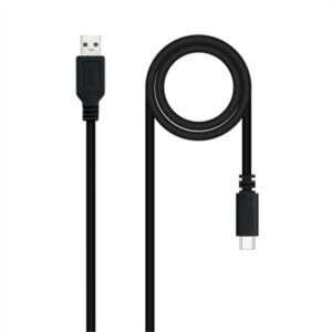 Nanocable USB 2.0 3A USB-C-M/M Cable 1.5M Black