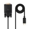Nanocable USB-C/M to VGA/M Converter Cable 1.8M