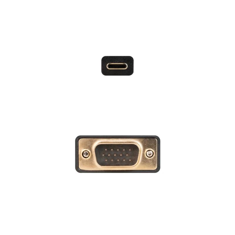 Nanocable USB-C/M to VGA/M Converter Cable 1.8M Nanocable USB-C/M to VGA/M Converter Cable 1.8M