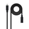 Nanocable USB 3.2 GEN2x2 100W C/M-H Cable 0.5 m