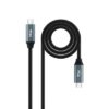 Cabo USB Nanocable 3.2 GEN2x2 100W C/M-H 1,5 m