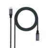 Cabo USB 3.2 GEN2x2 100W C/M-H 2 m Nanocable