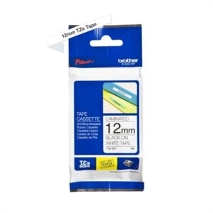 Brother Tze231 Tape Black/White 12mm