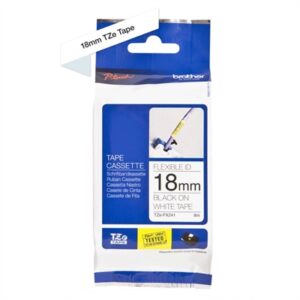 Brother TzeFX241 Tape Black/White 18mm