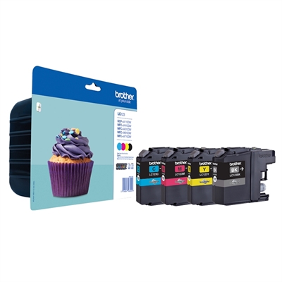 Cartucho Multipack Brother LC123VALBP