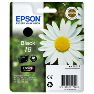Epson T1801 Black Cartridge