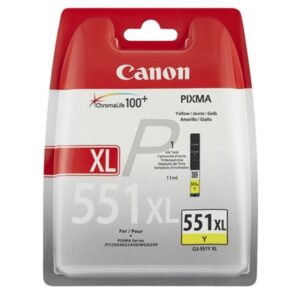 Canon CLI-551Y XL Yellow Cartridge