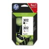 HP Multipack 302 Black+Colour Cartridge