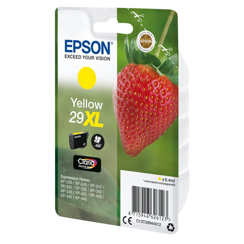 Epson T2994XL Yellow Cartridge Epson T2994XL Yellow Cartridge