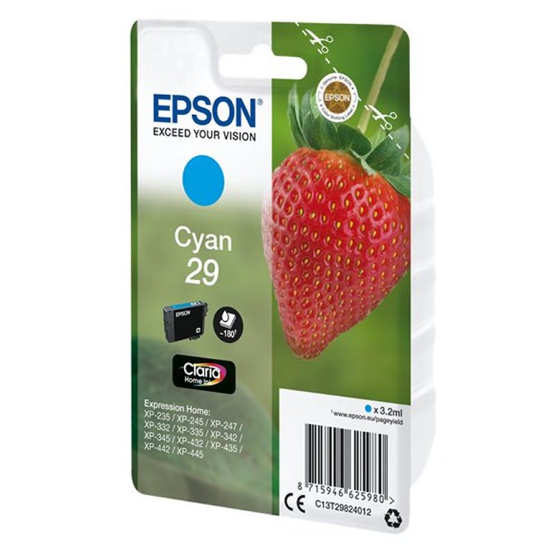 Epson Cartucho T2982 Cyan Epson Cartucho T2982 Cyan