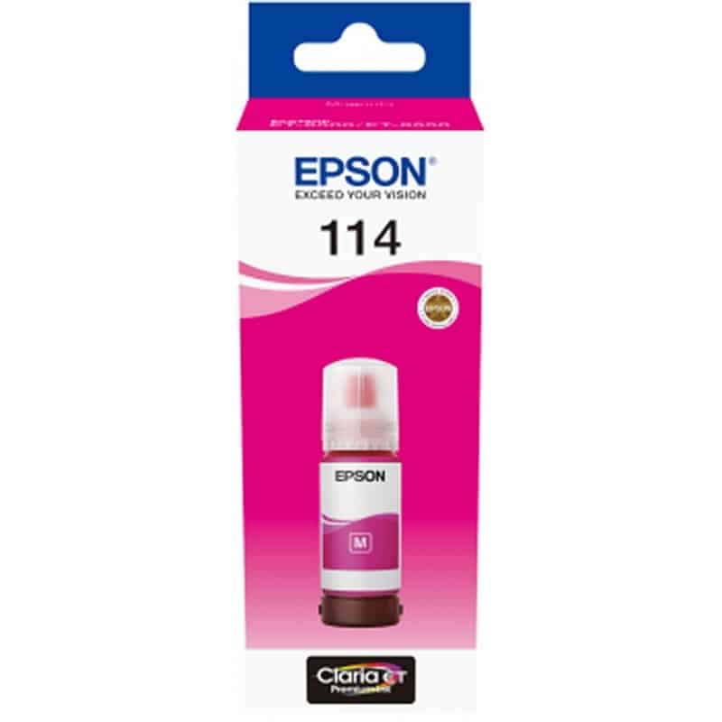 Epson Ecotank Ink Bottle 114 Magenta