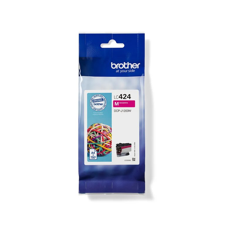 Brother LC424M Magenta Cartridge Brother LC424M Magenta Cartridge