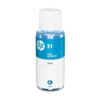 HP Ink Refill Kit 31 Cyan