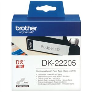 Brother DK22205 Thermal Paper Continuous 62mm