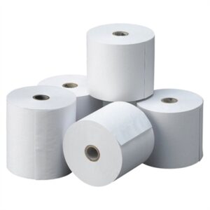 Thermal Paper Roll 80X80X12 MM Pack of 6 Units BPA Free