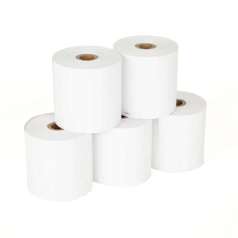 iggual Pacote com 5 rolos de papel térmico sem BPA 57X57mm iggual Pacote com 5 rolos de papel térmico sem BPA 57X57mm
