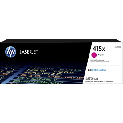 Tóner HP 415X Magenta