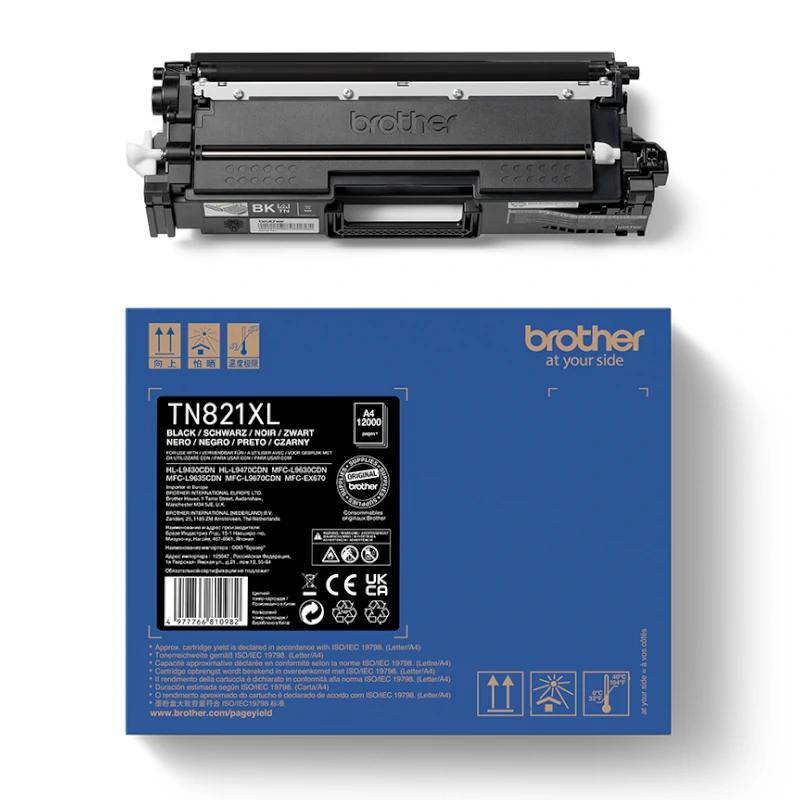 Brother Toner TN821BKXL Black Brother Toner TN821BKXL Black